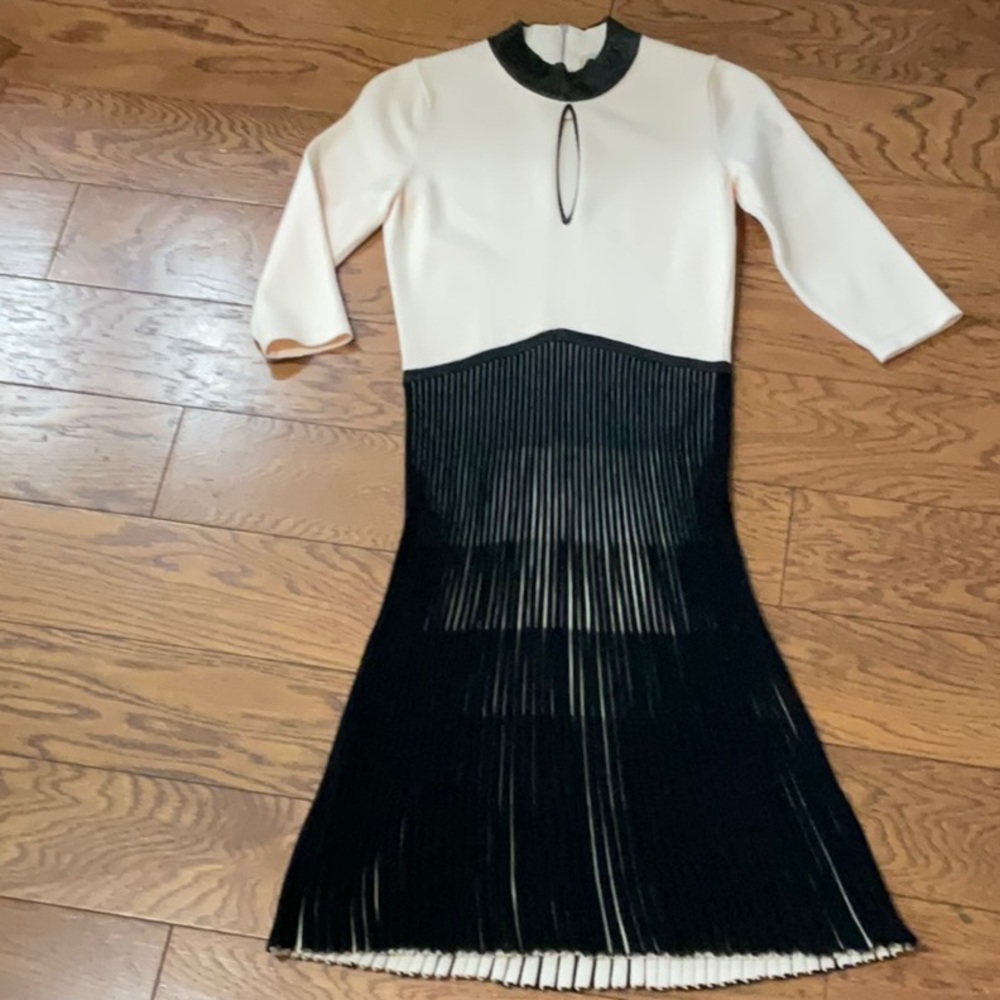 Light pink and black Knits dress
